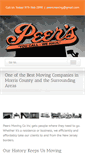 Mobile Screenshot of peersmoving.com